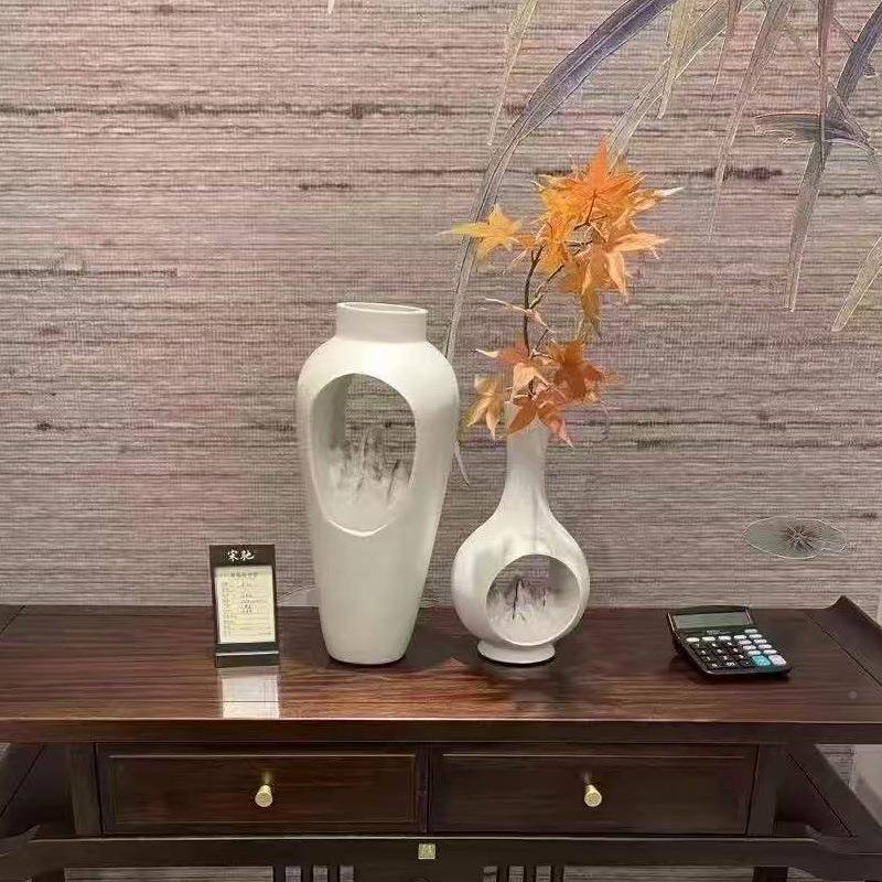 现新中代式装饰摆件酒水店样板间酒柜A0276枯山玄关品桌创意艺术