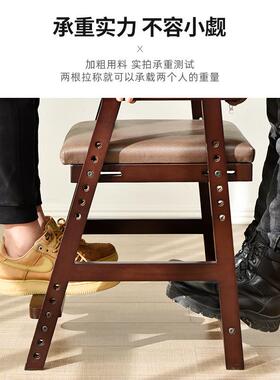 儿童学习矫椅正坐生姿写字椅可调节升降书VJM桌椅家用小靠学实木