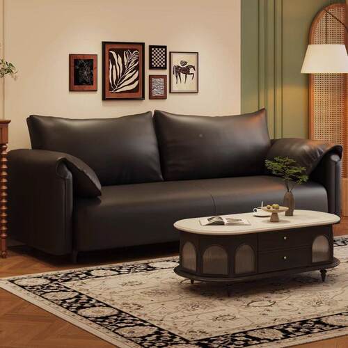 大al142象耳朵懒沙户发小型沙现发床家人用客厅办公布艺沙发代公