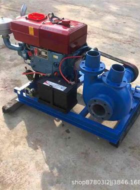 水水污泵排化工FMP排水泥浆泵柴油机启动小型抽沙泵