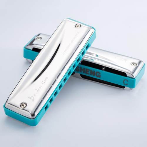 10易孔布斯口琴孔声成人BJM专业鲁演奏蓝乐器初学者练习入调门学