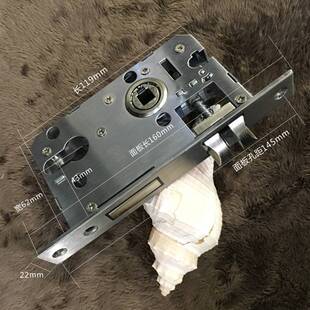 欧式红古铜执手锁具 室内卧室静音耐用型房间木门锁面板孔距165mm