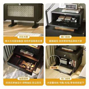 卧意床头柜儿童小型可室爱创床边储物柜机器人NGL置物架代现沙发