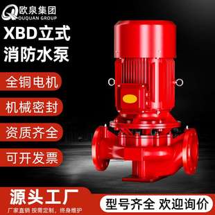 消防泵组单级成套增压稳压设备消火栓泵全套多级喷淋水泵 XBD立式