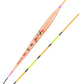 底钓罗非鱼漂专用高灵敏轻v口鲫鱼漂短脚细身野钓黑坑鲤鱼芦苇浮