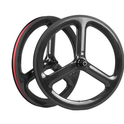 451碳纤维三刀轮406碟刹三刀轮349圈刹三刀轮2Q0寸22寸碳轮组折叠