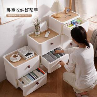 特大号加985厚塑料收纳箱屉服式收纳柜子多层物柜抽家储用衣整理