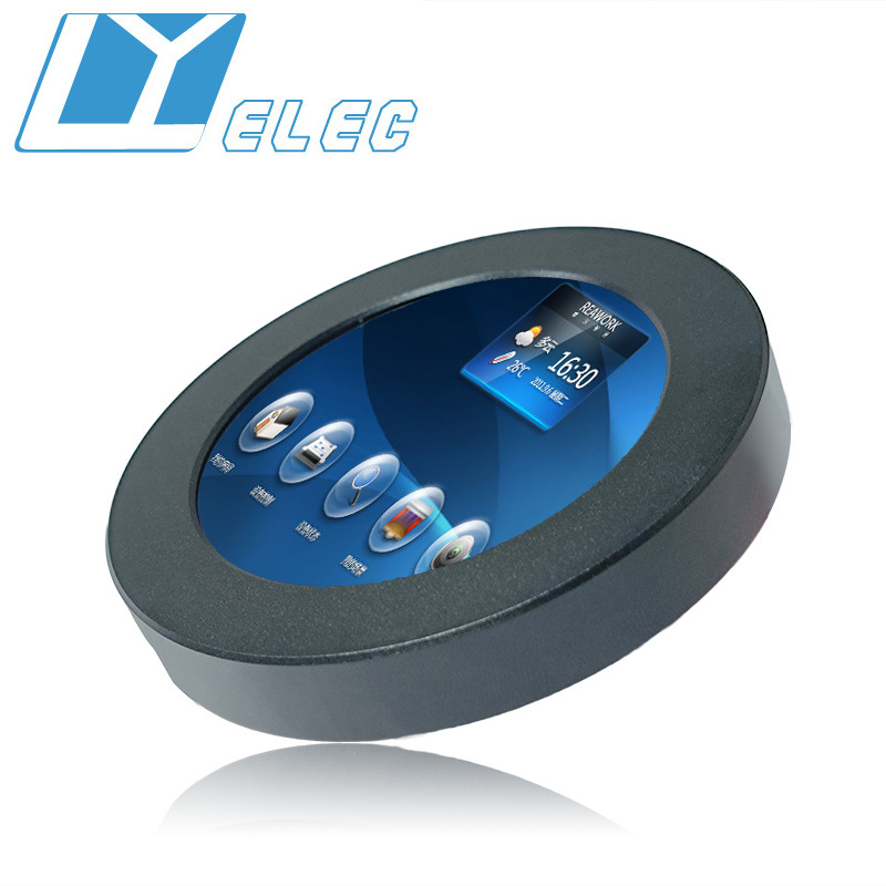 2.1寸圆屏副屏幕显示器480*480分辨率电脑机箱水冷监控屏LCD模组