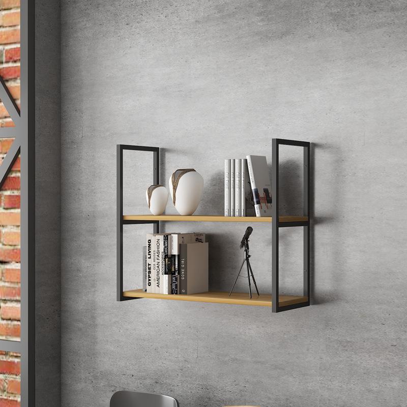 多铁ltao1003层壁挂艺货架纳书架架展示墙上置物架酒架收柜简约工