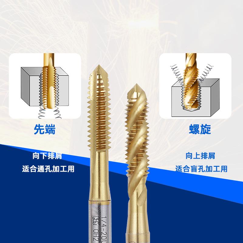 针车牙先端丝攻SM149/6411/6/-4034/323/2161/87/针车牙先3螺旋丝