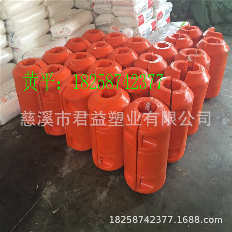 400x500孔径110清淤管道塑料浮筒 400*600孔径160管道塑料浮筒
