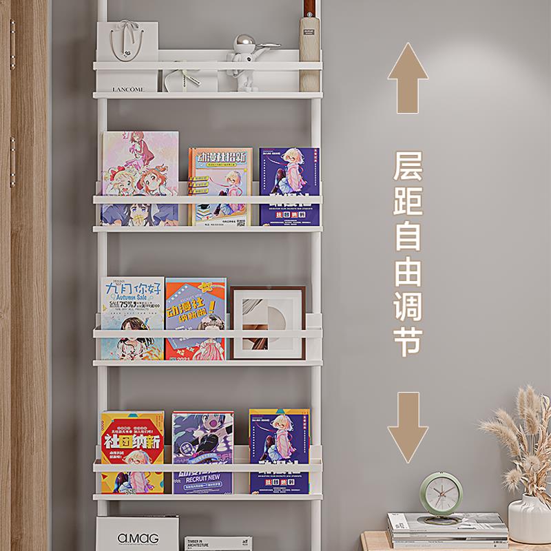 S588儿书F77J8MJ7门本后窄置物架自由组架合顶天立地宝童宝书本绘