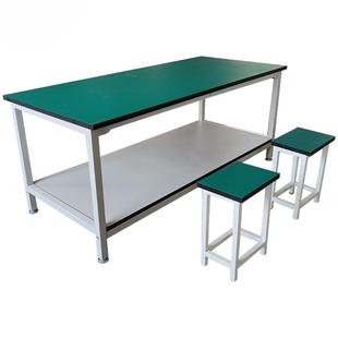 防静电水工作台双层495流线操作间台车电子厂打包台重型维桌修钳