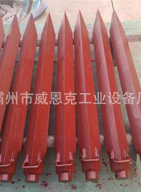 电铁力施011107工拉铁桩埋入式拉力钎钻角临子时线地锚桩固定锚