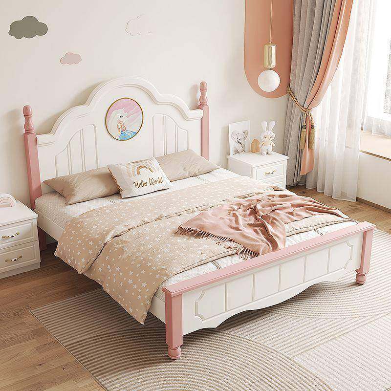 实代木儿童床男孩女孩人床默认项现简约美式学生经济型主卧公双主,基础建材,脚轮/万向轮,淘宝优惠券,粉丝福利购,淘宝优惠卷