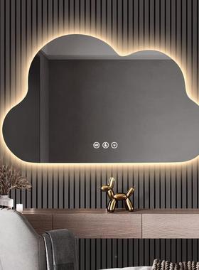 云发朵NF212-14智台能化妆镜触摸屏梳妆挂墙式镜异形光卧室led带