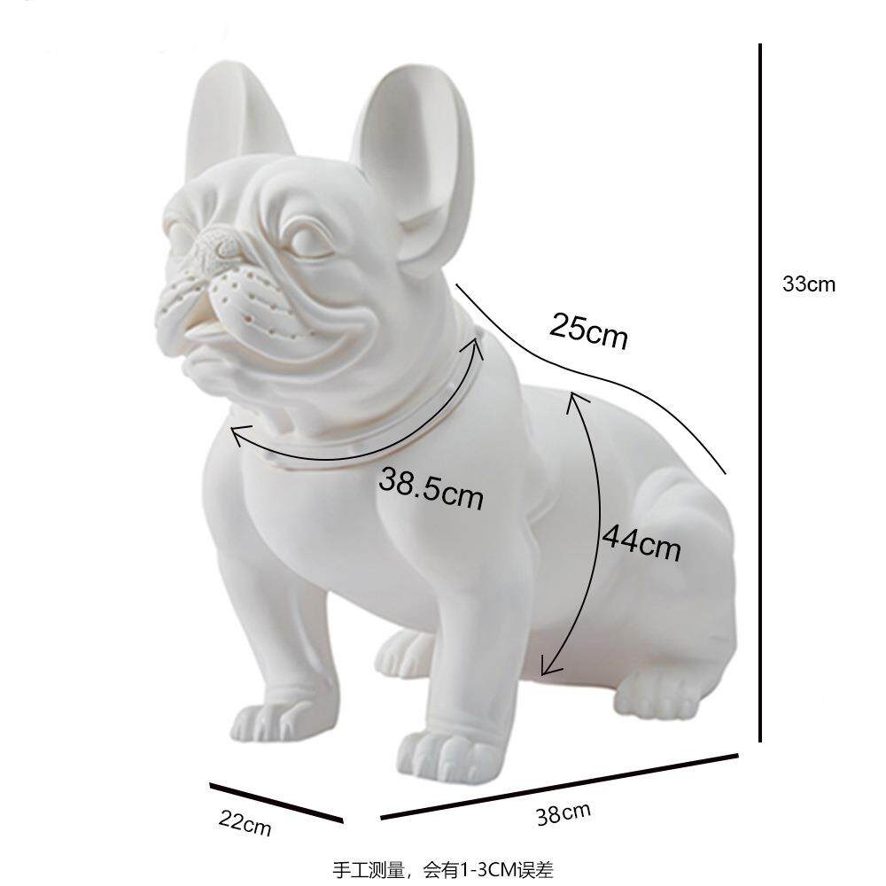 创意斗牛家犬道摆件客厅装饰品狗服装橱tfghfghy窗展示狗模特摄影