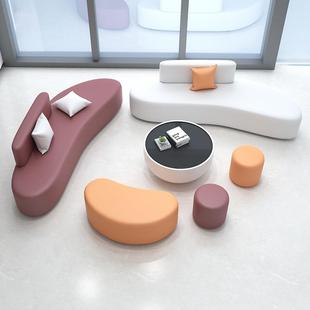 工作室商心铺门面会接待070区场中大卖客场创商意异形办公室沙发