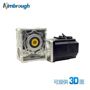 100 两相86蜗轮减速刹车步进电机电机力矩4.5NM减速比5