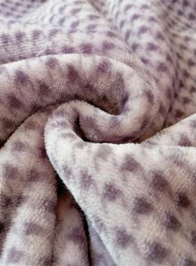 跨亚境逊雪绒秋棉四季毯盖毯多功能毛毯KX000780加厚冬双面暖绒马