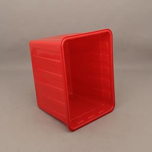 蓝周塑色塑KCG料水箱40L水箱0套叠方形塑料箱料容器梯形套式 转水