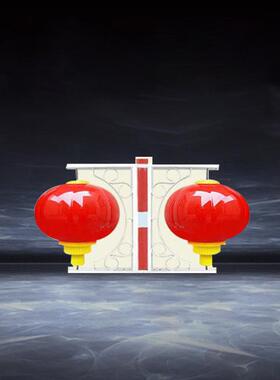 道路装饰灯TJD新农村ed红中国结超亮l路灯户外大彩功率防水广场灯