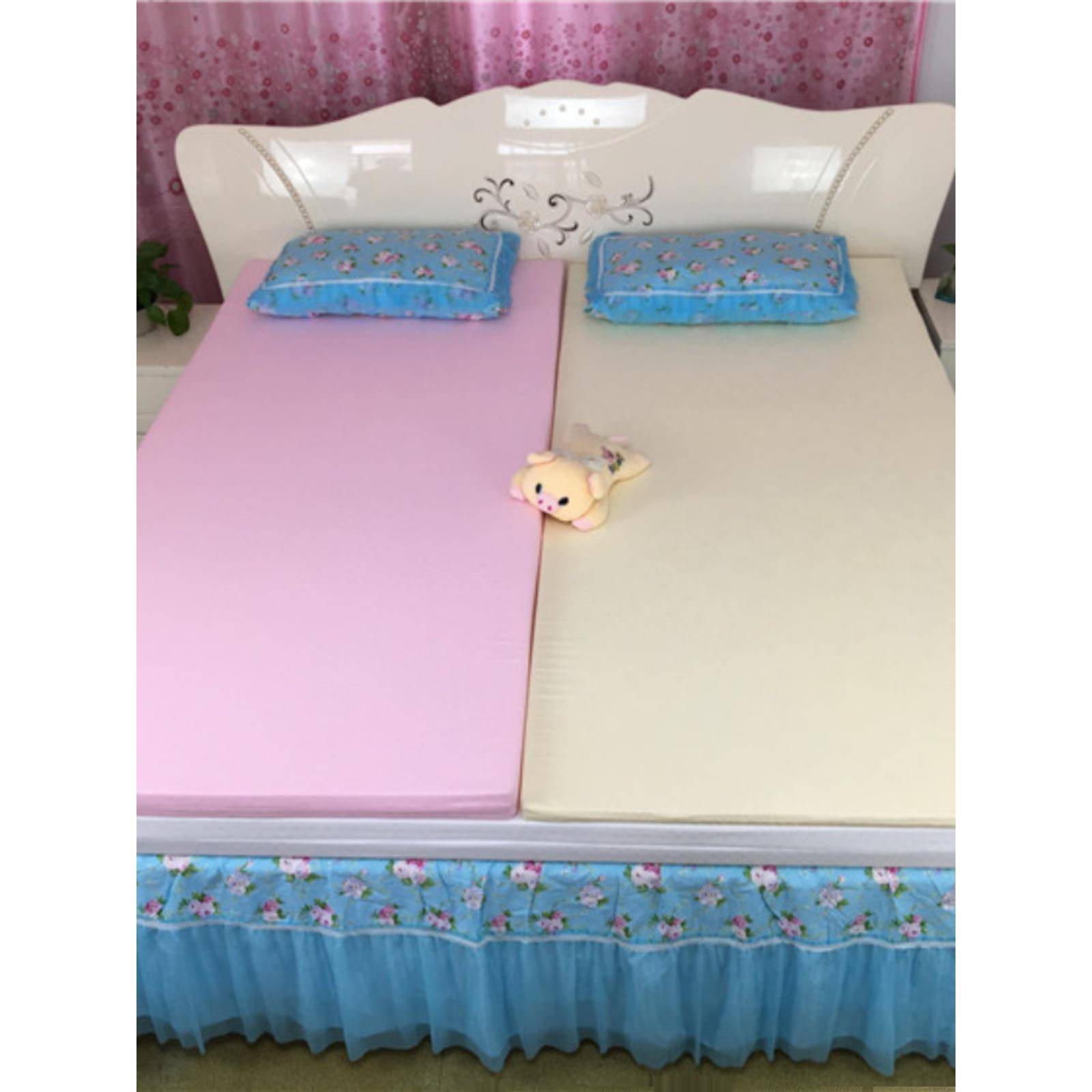 度工厂床垫软垫25301896单双人记忆15m高.密海绵加厚棉褥子1.米学