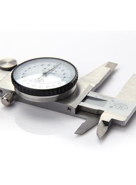 青海量具xbei青标量西北带表卡0尺/表盘游卡-15i0-300mm精度0.705