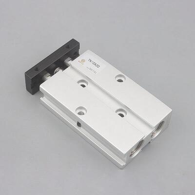 亚德客型双轴双导6杆气缸TN40X10X20X30X4X0X50JQJX007X80X90X100