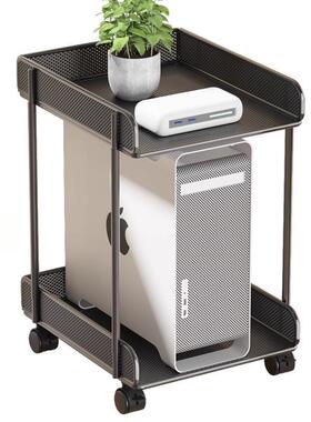 电脑主机托架带轮动物置架多层移热收纳架台式机箱散底DLV座支架