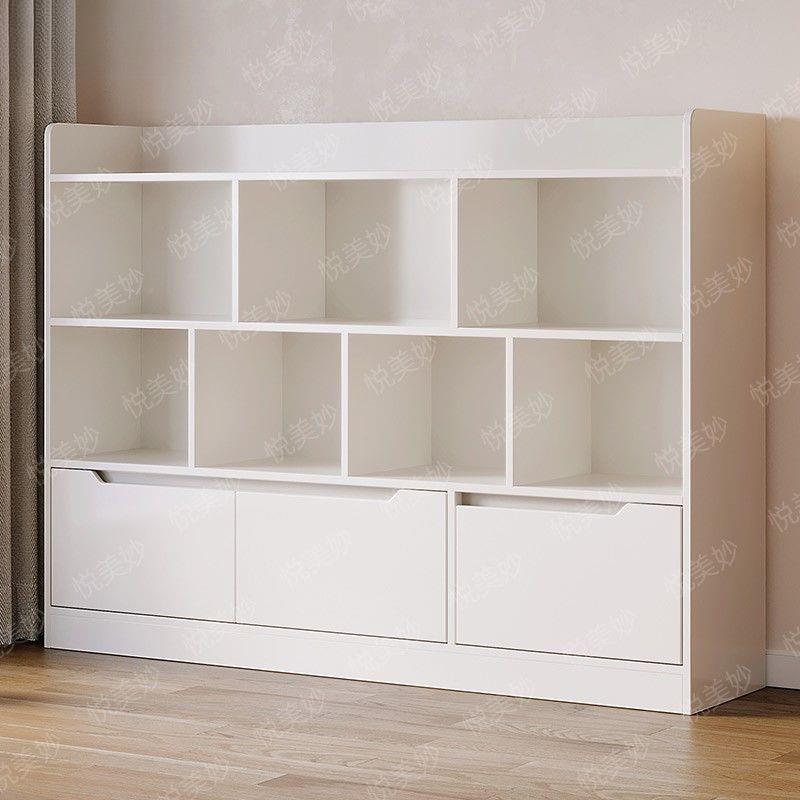 示柜书落地多层放书展家用收纳柜架子02物柜靠墙置物储架书柜多功