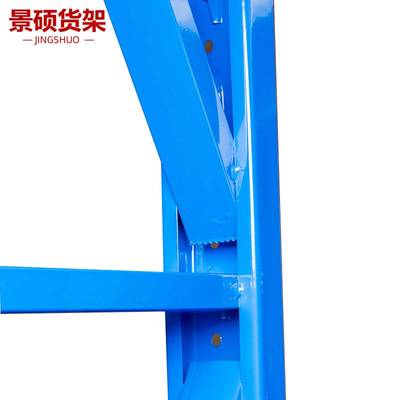 仓储货架立柱40/50/60宽拆装立柱可拆装可拆卸坚固隔层承重冷轧钢