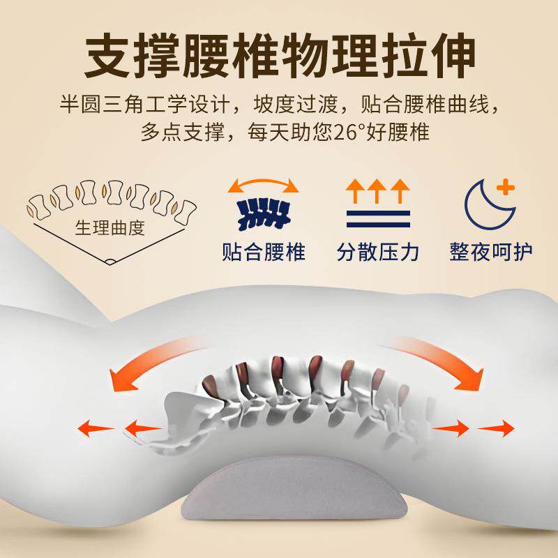 突红光理疗BQN电热发热靠枕椎间盘出敷养热护腰垫孕妇侧卧睡觉发