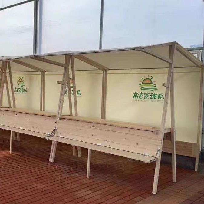 实木移动折叠促销花车夜市摆摊
