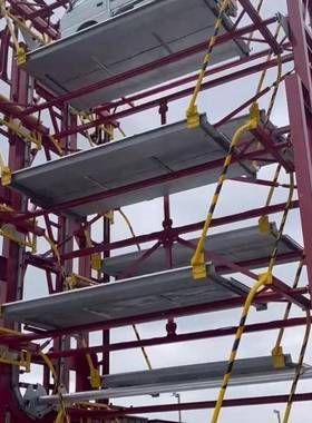 垂直循环车立简体库智停车JBQ设备机械车位厂家能易停车设备