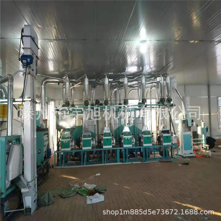 厂家直销中小型面粉厂磨面机 成套大型面粉机粮食加工设备