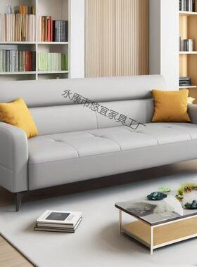 新户款装猫抓皮多功折叠CLR沙发床小型客能厅公寓服店双人三人沙