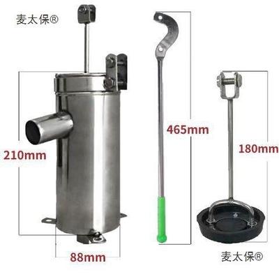 锈钢标准款老井水泵家用水不井手PXE摇泵吸太水器抽水泵压水井式