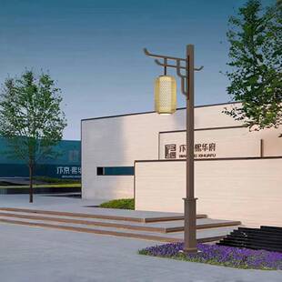 厂家直供户复景灯具公园景观区园外林新中式景LT-TYD-0观灯古柱庭