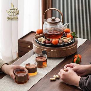 烤火新炉电炉陶茶壶新款 榜盛围炉煮茶全套家用煮室内F97TSMS9中式