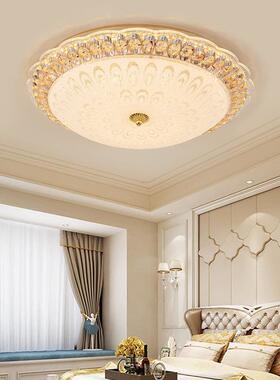 款水晶新客厅灯吸灯34265高档大气灯卧室灯顶过道书房餐厅吸顶中