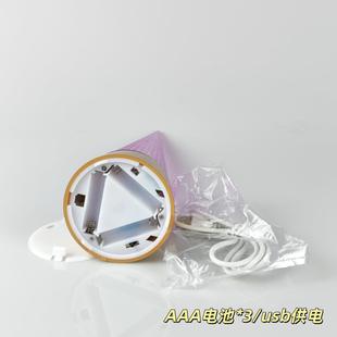 七彩灯小氛围布置饰品夜发光灯音乐装 跨境新品 摆93621件H