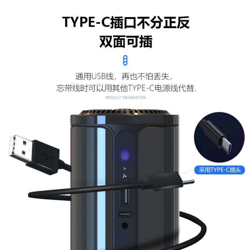 面HEPA13滤网车载便空气净化器负离子携式C22净器大风量桌净化化