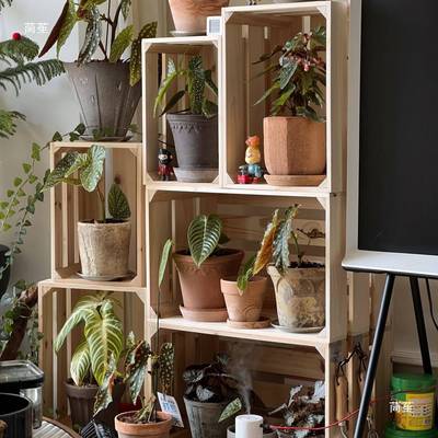 木木框箱子条箱复实古木储物箱水果装饰市陈列SN-0002木箱长方形