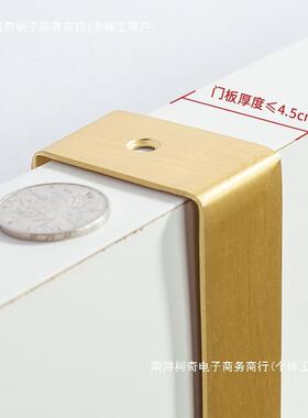 门QBI上挂衣架门后钩挂打孔实木不占空间卧室免衣间试帽墙上壁挂