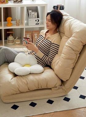 Y8a5W3iP新款懒人沙发可叠阳台沙发狗榻人榻米坐地式地板沙发床折