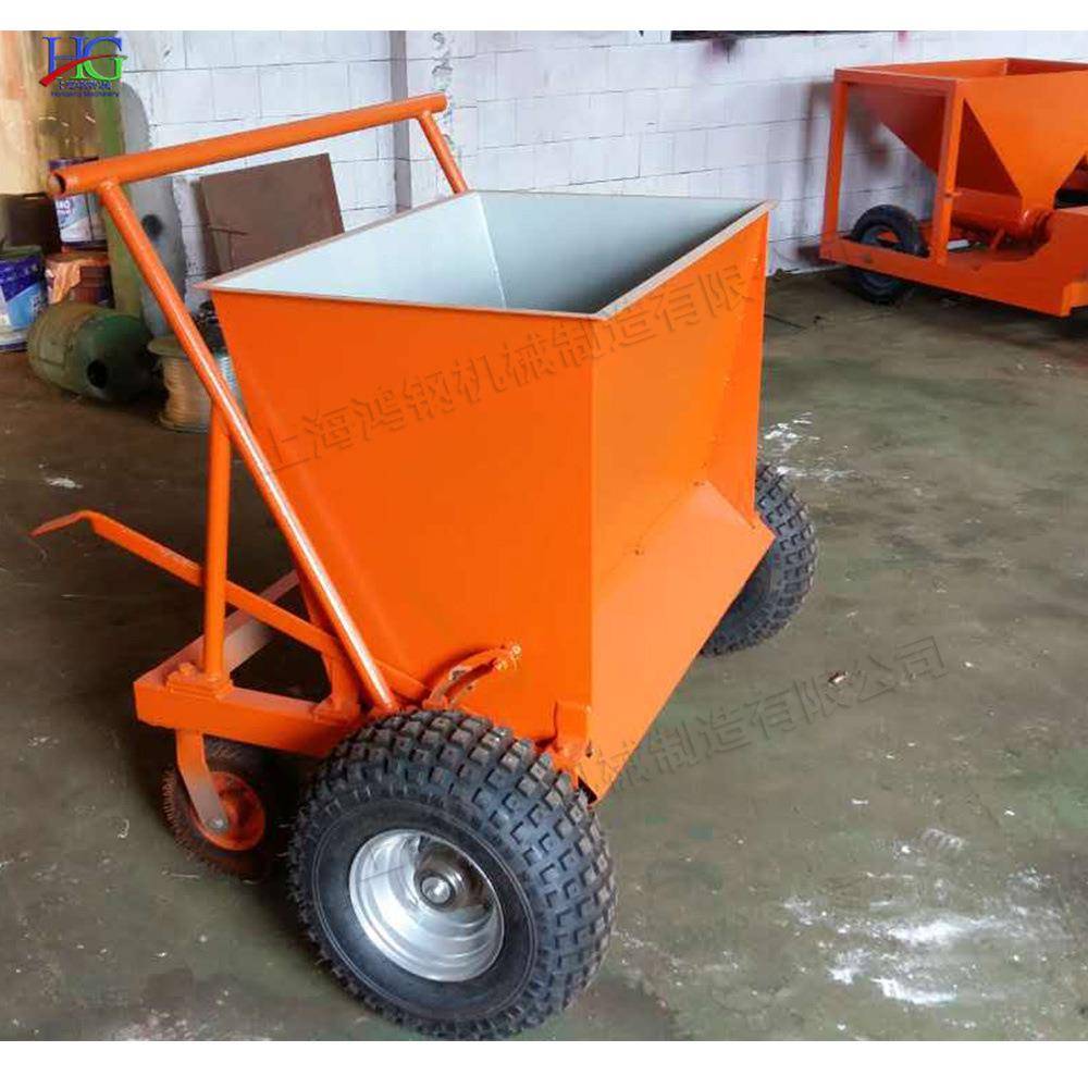 小型四轮充运动草坪充机砂手推式FWB橡胶颗粒填机足球场草坪冲砂