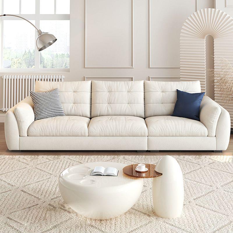 意式极奶简新款科技现布IUT沙发客厅小户型简约三人代位油风客厅