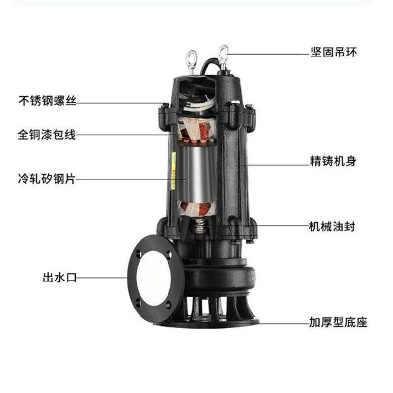 新SDP污水界水泵SDP市政水程泵潜厂水排污泵工工污泵地下室排污泵