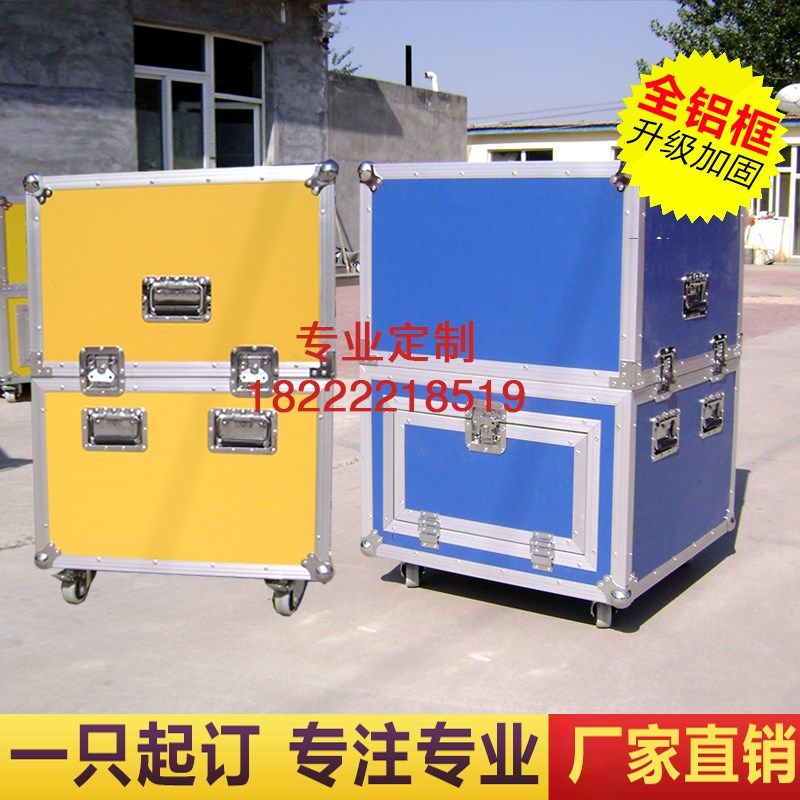 速发五金工具箱大号多功能器材防震精密仪器箱手提摄影箱可